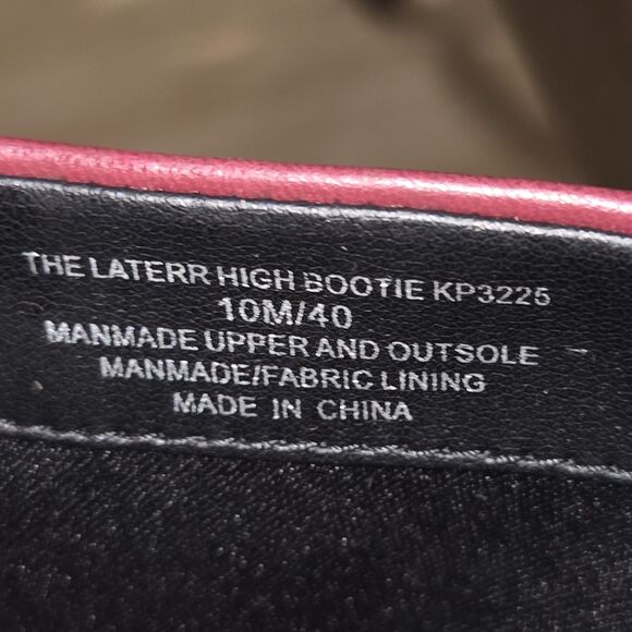 Katy Perry Womens The Laterr High Bootie Cranberry Ankle Fashion Boots Size 10M - Picture 3 of 16